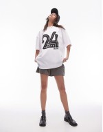 graphic 24 Sports NYC tee in white